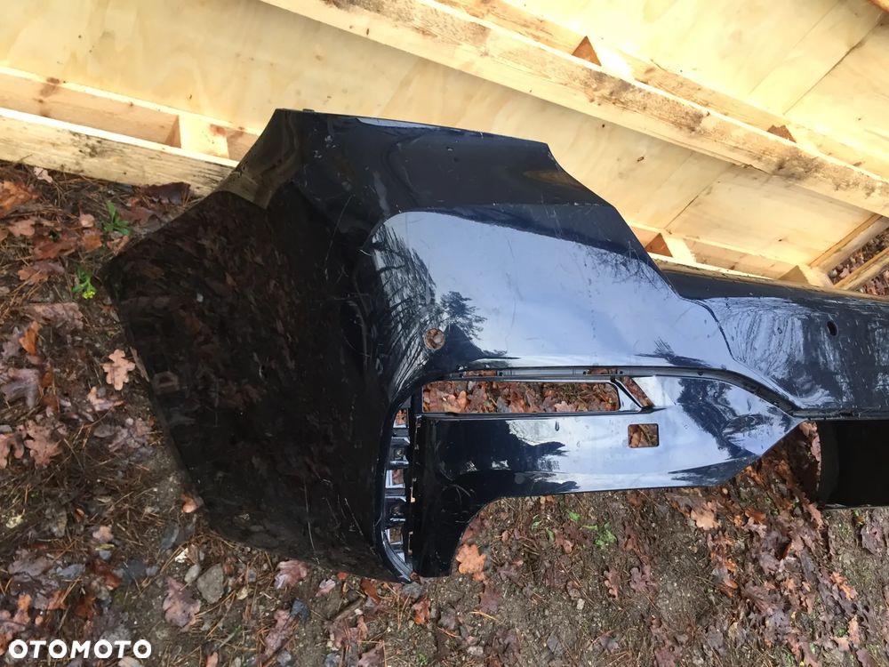 ZDERZAK Tylni - BMW Serii 5 (G30) M-PAKIET Lift Czarny - 8098688 - 12