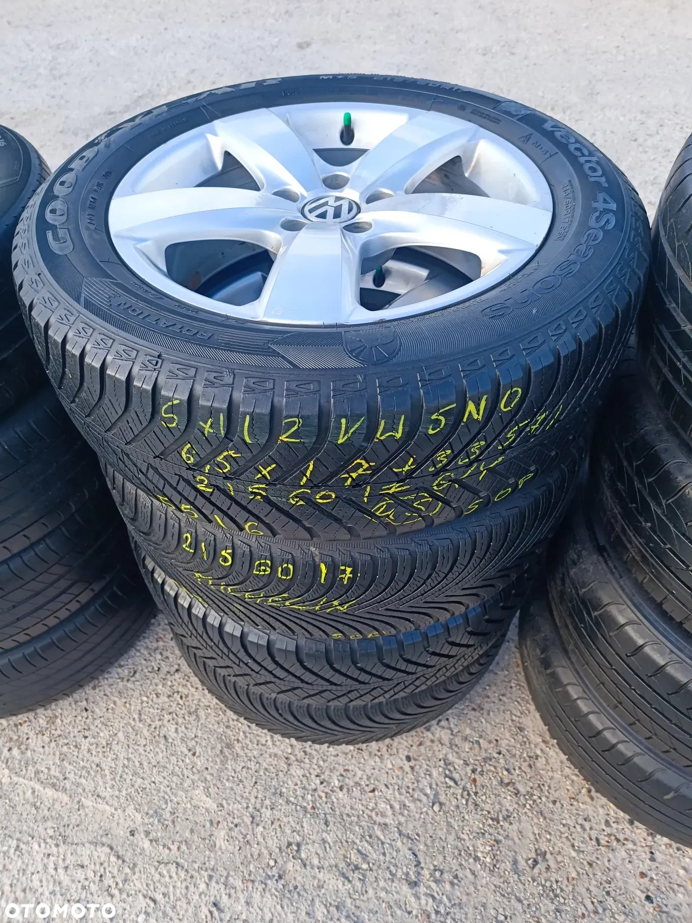 5x112 Alufelgi Felgi Aluminiowe 17 Koła AUDI Q3 Q2 A4 B6 B7 A6 C6  SEAT Exeo Skoda Superb Yeti Kodiaq Vw PASSAT Tiguan Legnica ALU-RAD 5,5mm 215/60 - 2