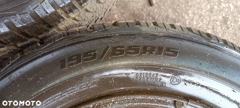 KOLA ZIMOWE FELGI 15 5X100 VW SEAT SKODA AUDI OPONY 195/65 R15 - 4