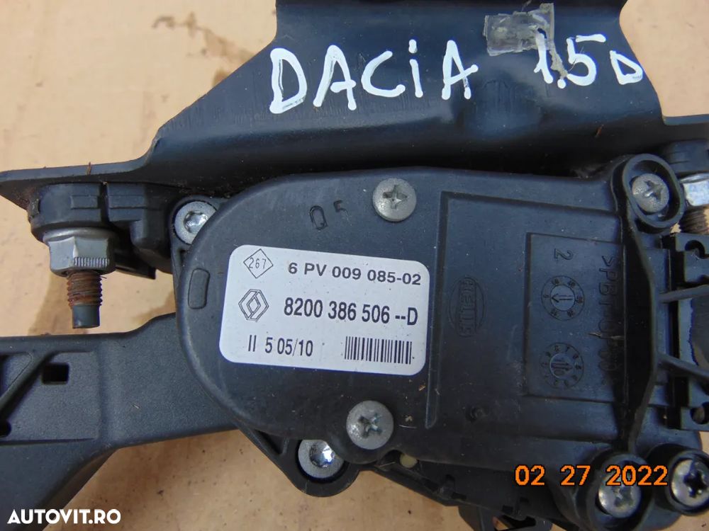 Pedala acceleratie Dacia Logan 2 MCV 2 Sandero 2 Duster - 2