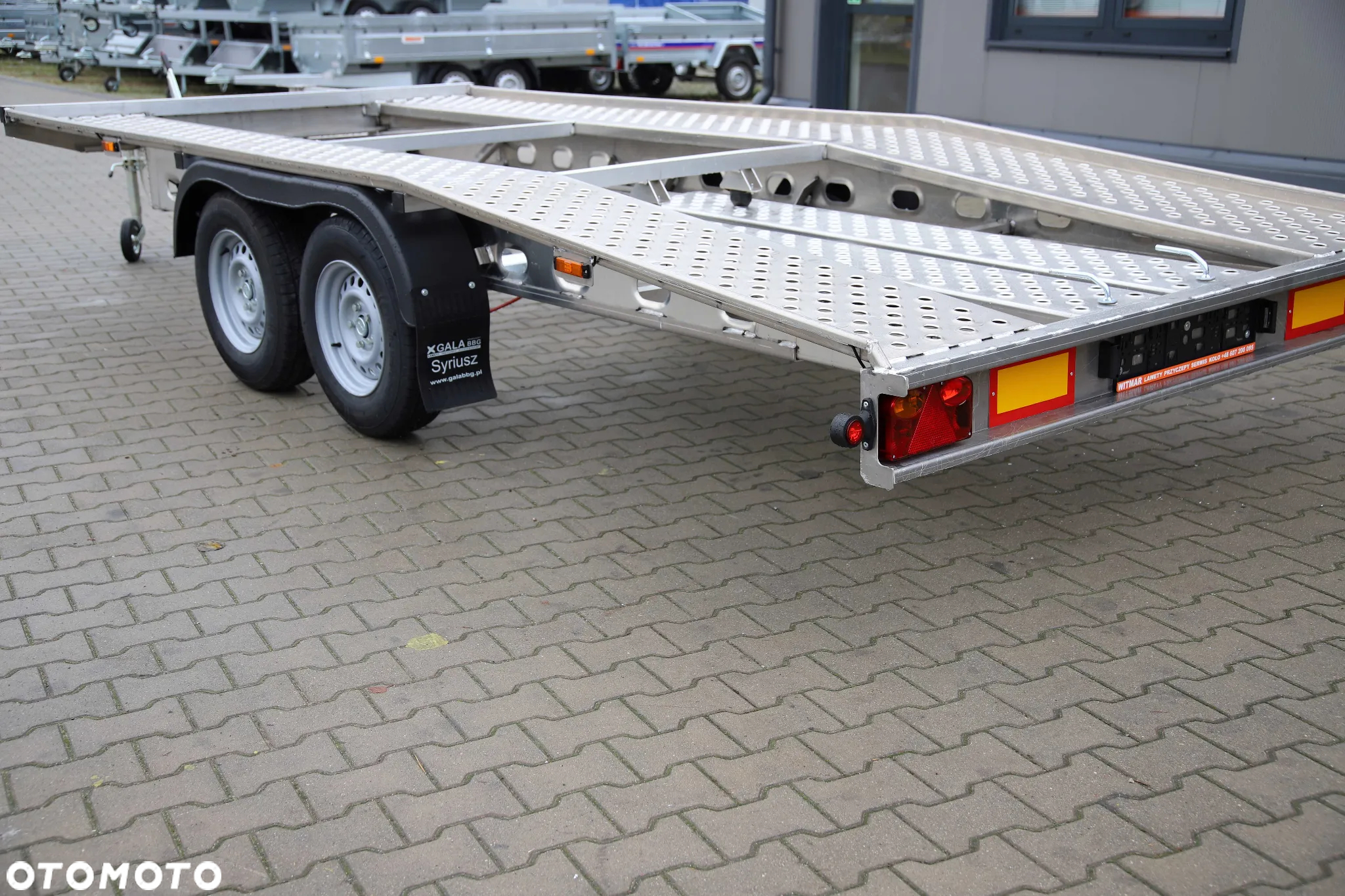Inny Gala Taurus 4.5x2.05m Full Aluminium 420kg  Koła 14c - 10