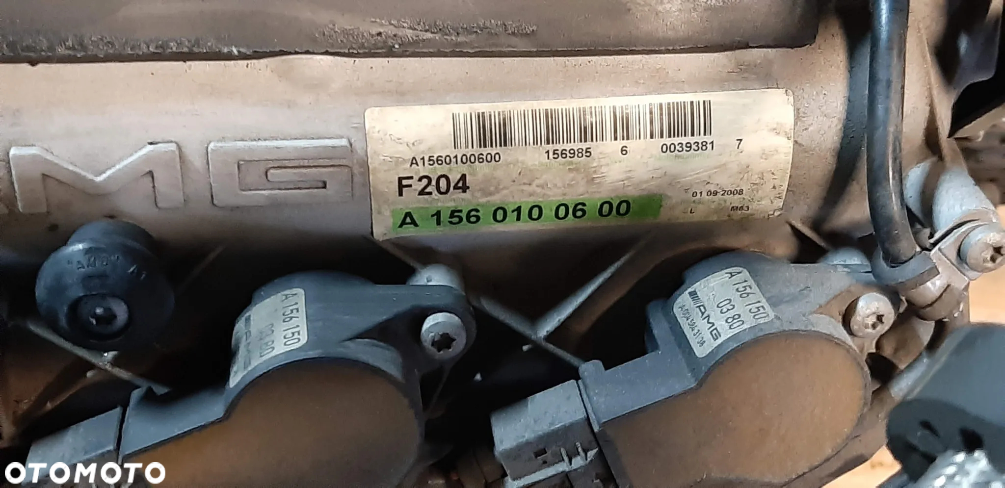 Silnik kompletny 156985 Mercedes W204 C63 Sedan 2009r. 6.3 AMG - 5