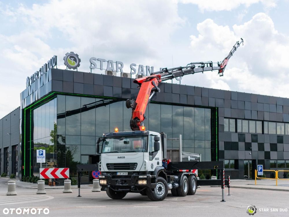Iveco TRAKKER 450 6x4 PALFINGER PK 44002 HDS Żuraw Fly Jib Ciągnik - 3