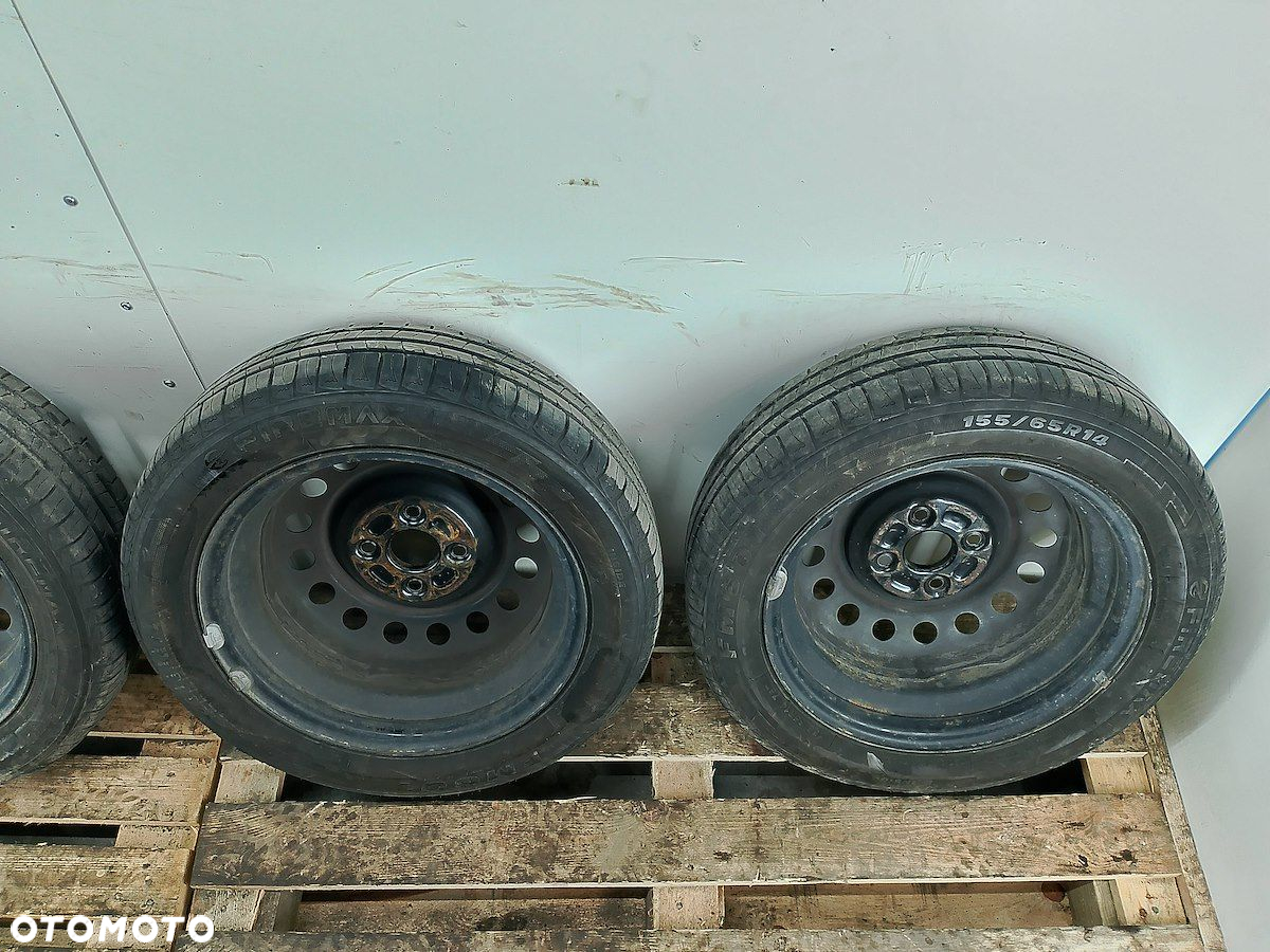 FELGI STALOWE 14 4x100 ET41 KOMPLET Z OPONAMI FIREMAX 155/65R14 - 2