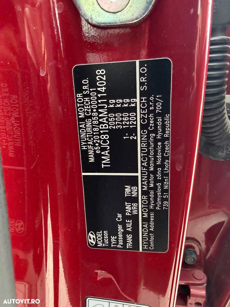 Hyundai Tucson 1.6 T-GDi 2WD Edition 30+ - 19