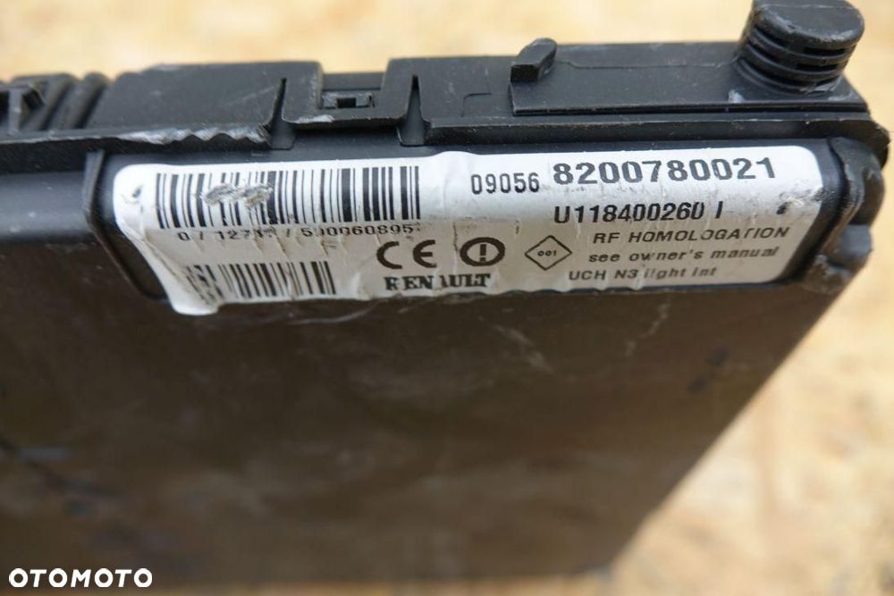 MODUŁ  RENAULT MEGANE 8200780021 - 5
