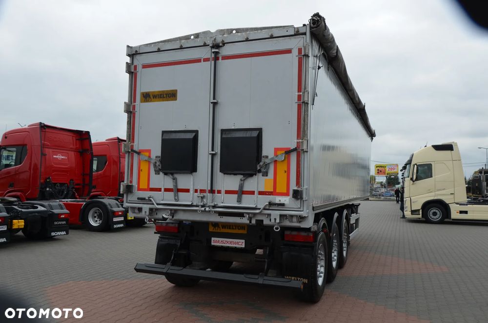 Wielton WYWROTKA ALU 51 m3 / 2022r / KLAPODRZWI / OŚ POD. / SAF / HYVA / 5148 - 4