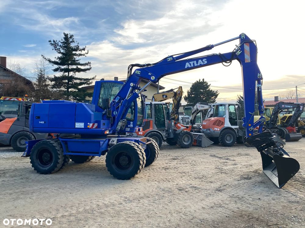 Atlas 140W, 9300 MTH, KRÓTKI TYŁ, 16 TON, Z NIEMIEC, SUPER UTRZYMANA, - 3