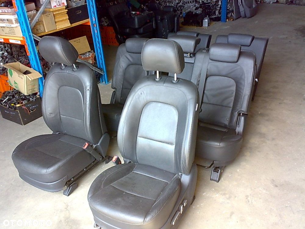 hyundai ix55 veracruz fotele fotel kanapa 7 osób idealne skóra - 1