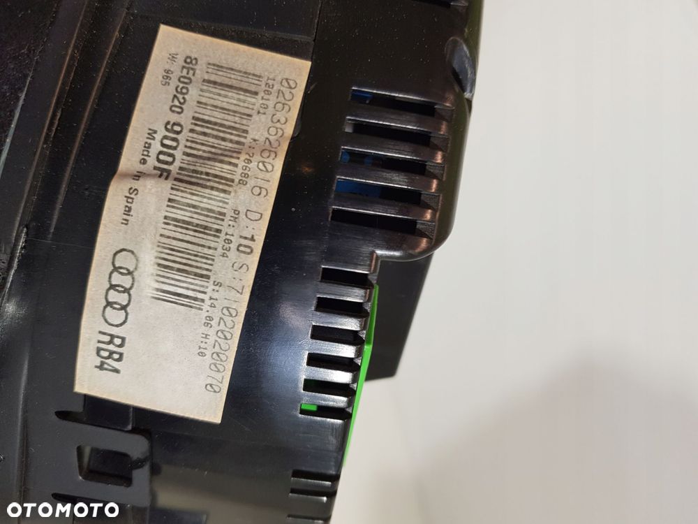 zestaw startowy 8e0907557f audi a4 b6 b7 eu 2.0b - 7