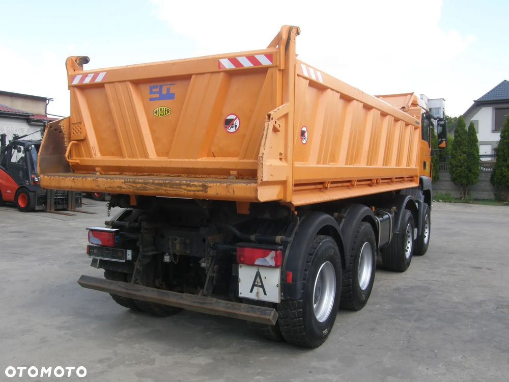 MAN TGS 41.440 8x4 470000km manual wywrotka Meiller-Kipper z Niemiec - 33
