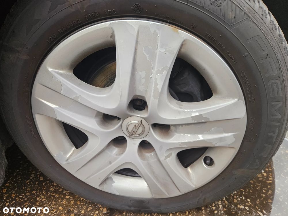 Opel Astra J Insignia 5x115   felgi strukturalne z kołpakami aluminiowe alufelgi 17 - 3