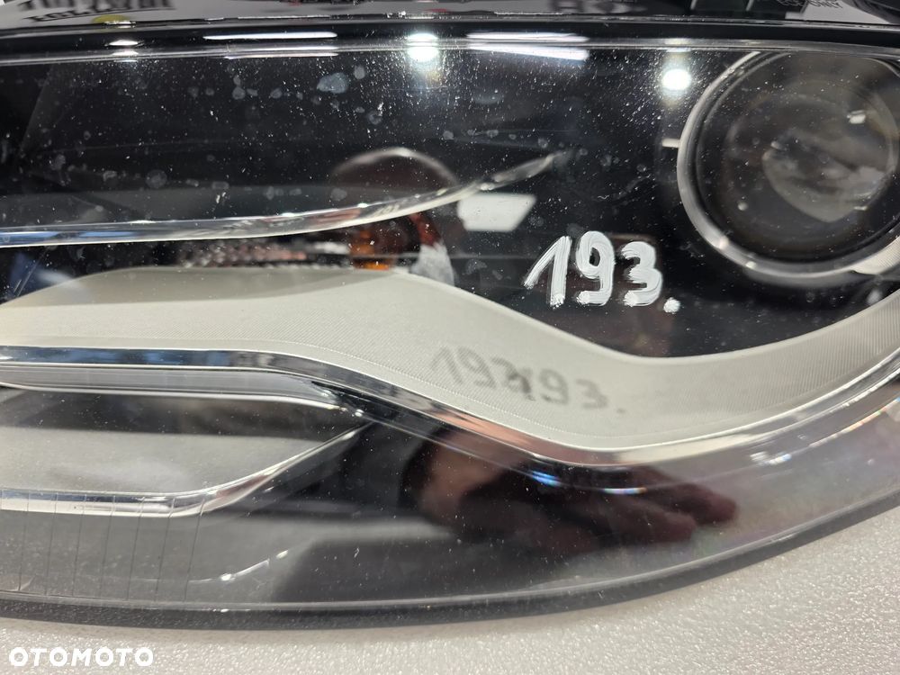 AUDI A4 B8 07-11 LEWY XENON + LED ŁADNY LEWA LAMPA PRZEDNIA PRZÓD , NR 8K0941029C , NR AUKCJI LPP193 - 11
