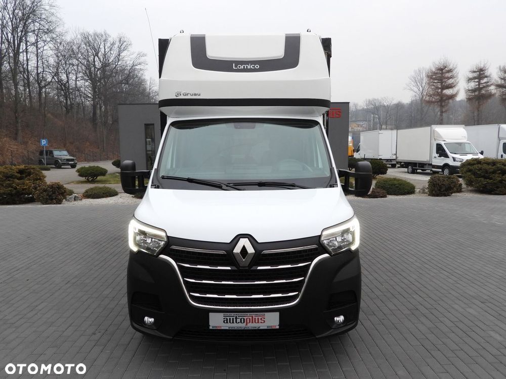 Renault MASTER PLANDEKA WINDA 9 PALET WEBASTO TEMPOMAT LEDY PNEUMATYKA KLIMATYZACJA  165KM - 6