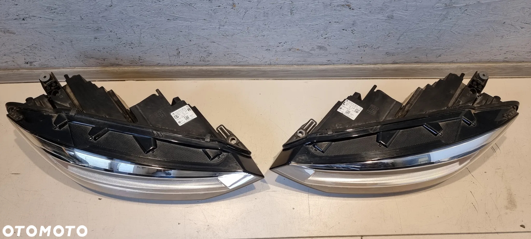 Lampa FULL LED lewa prawa VW TOURAN 3 III 5TA 5TB - 4