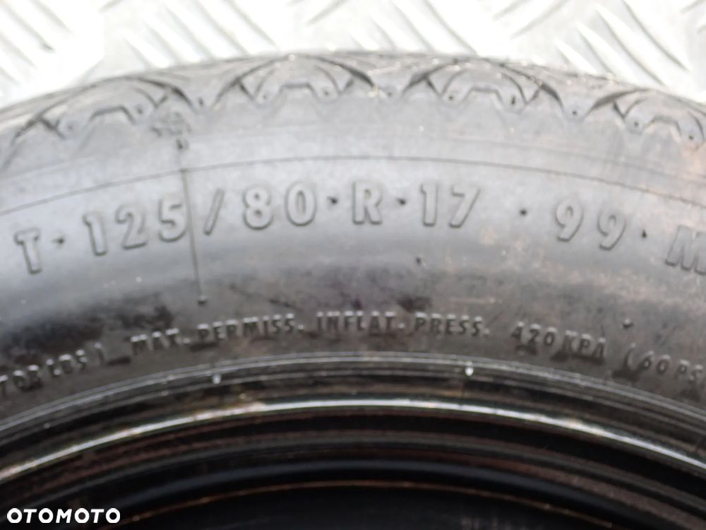 KOŁO ZAPASOWE DOJAZDOWE VOLVO S80  4BX17  125/80/17 - 5