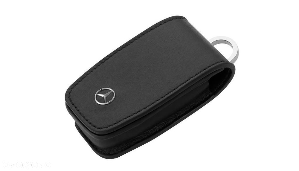 MERCEDES Etui na klucze skorzany pokrowiec na kluczyki brelok breloczyk OE - 1
