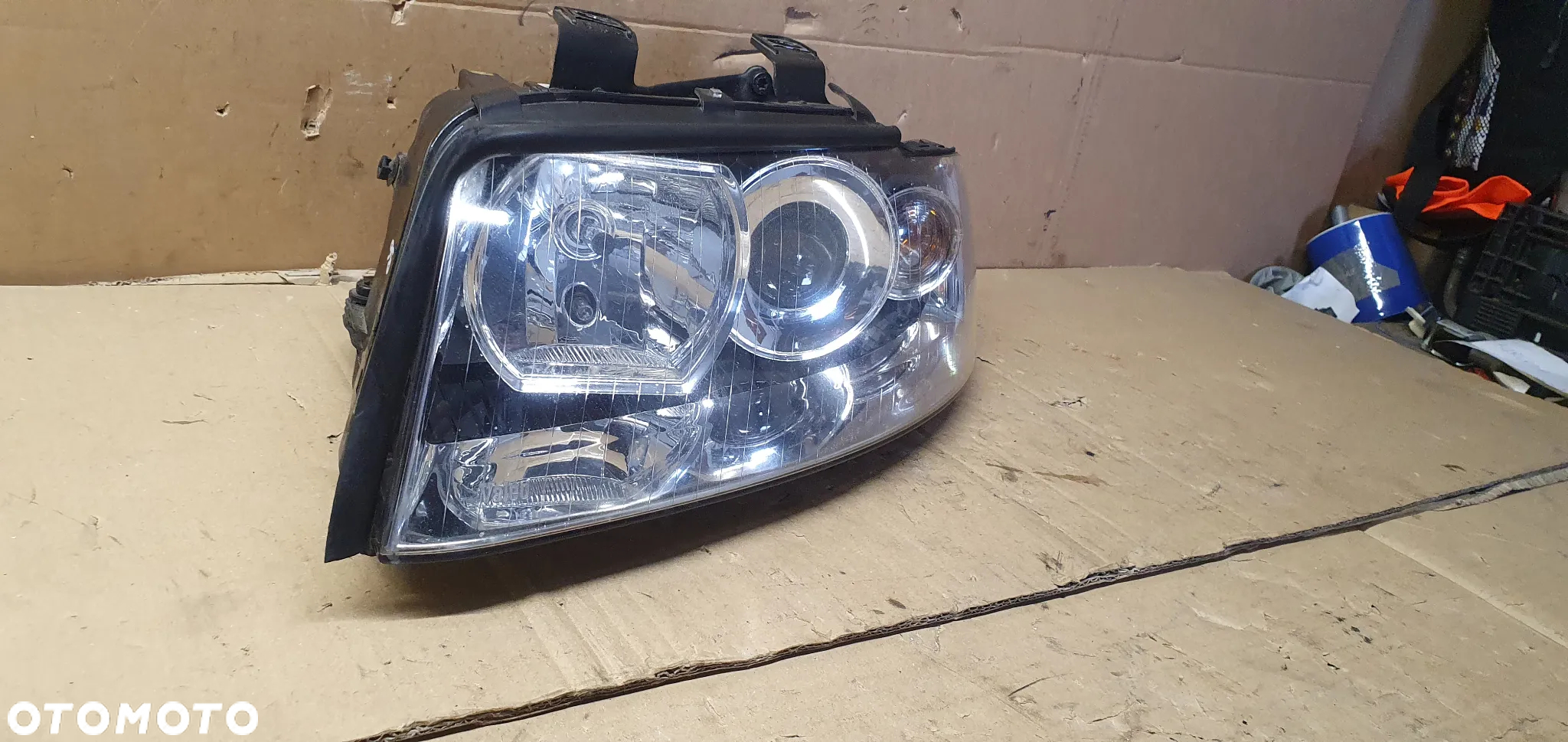 Lampa lewy przód przednia lewa XENON Audi A4 B6 8E0941003C 8E0990007C - 4