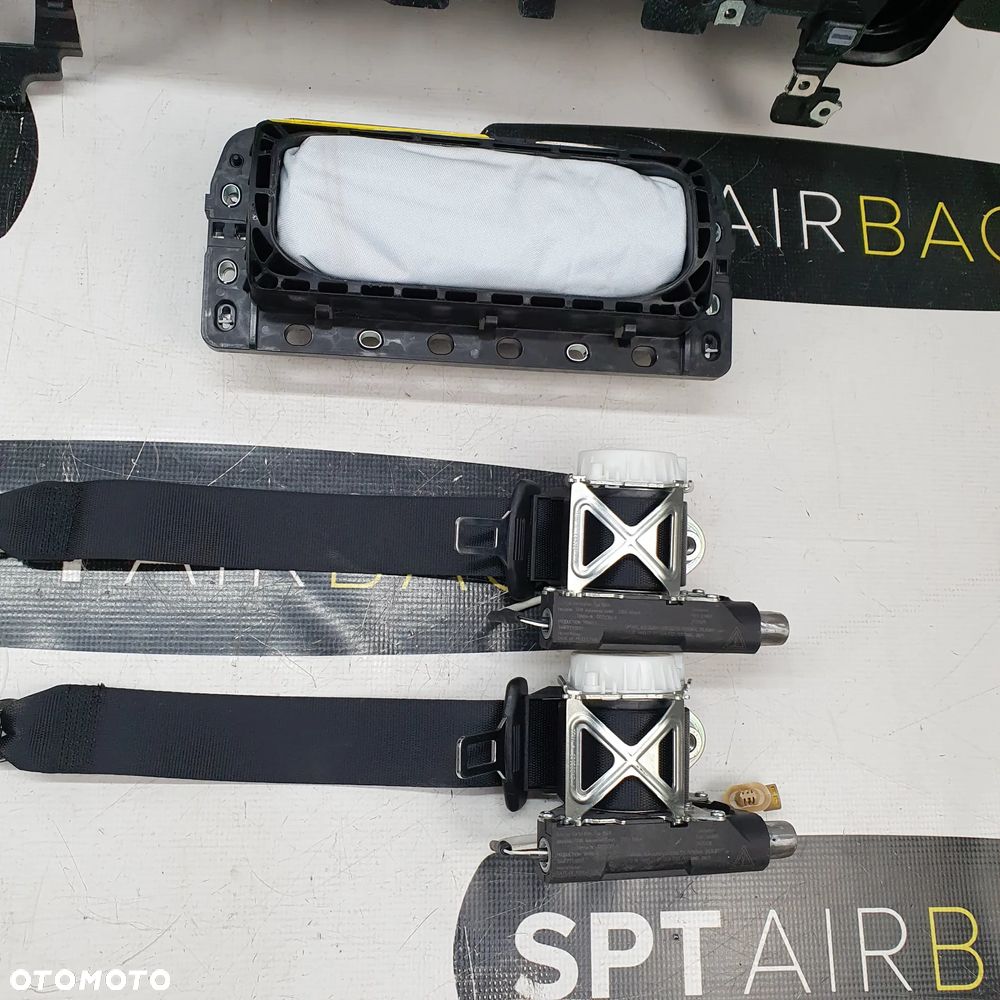 PORSCHE PANAMERA 970 DESKA ROZDZIELCZA CHROPOWATA KONSOLA KOKPIT PULPIT PODUSZKI AIRBAG AIR BAG PASY KIT SET - 9