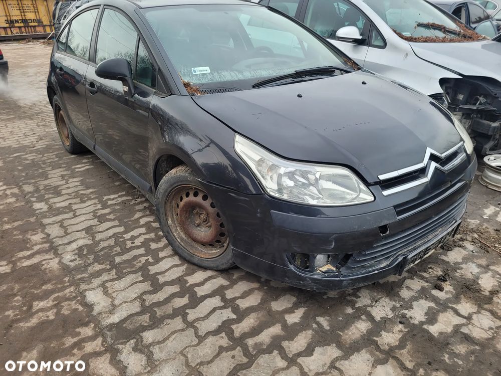 citroen c4 fotel kanapa deska kokpit podsufitka boczek podłokietnik licznik panel szyb stacyjka zestaw startowy - 3