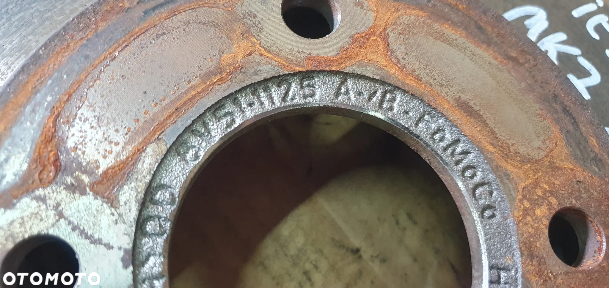 Tarcze hamulcowe klocki przód przednie Ford Fiesta MK7 8V51-1125-AB - 7