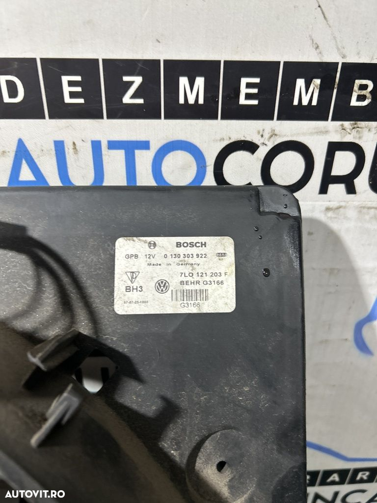 Electroventilator Volkswagen Touareg 7L 3.0 TDI 2007 - 2011 Automata (1221) 7LQ121203F - 2