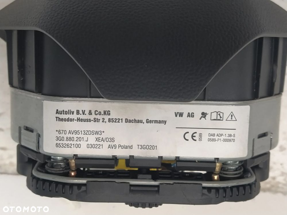 VW PASSAT B8 LIFT VW ARTEON PODUSZKA AIRBAG KIEROWCY NOWA ORYGINAŁ - 6