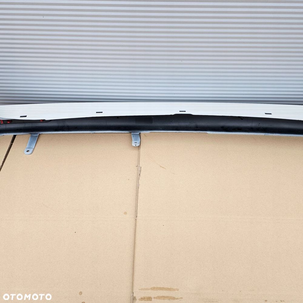 VW T5 LIFT T6 zderzak tył biały LB9A PDC IDEALNY - 7