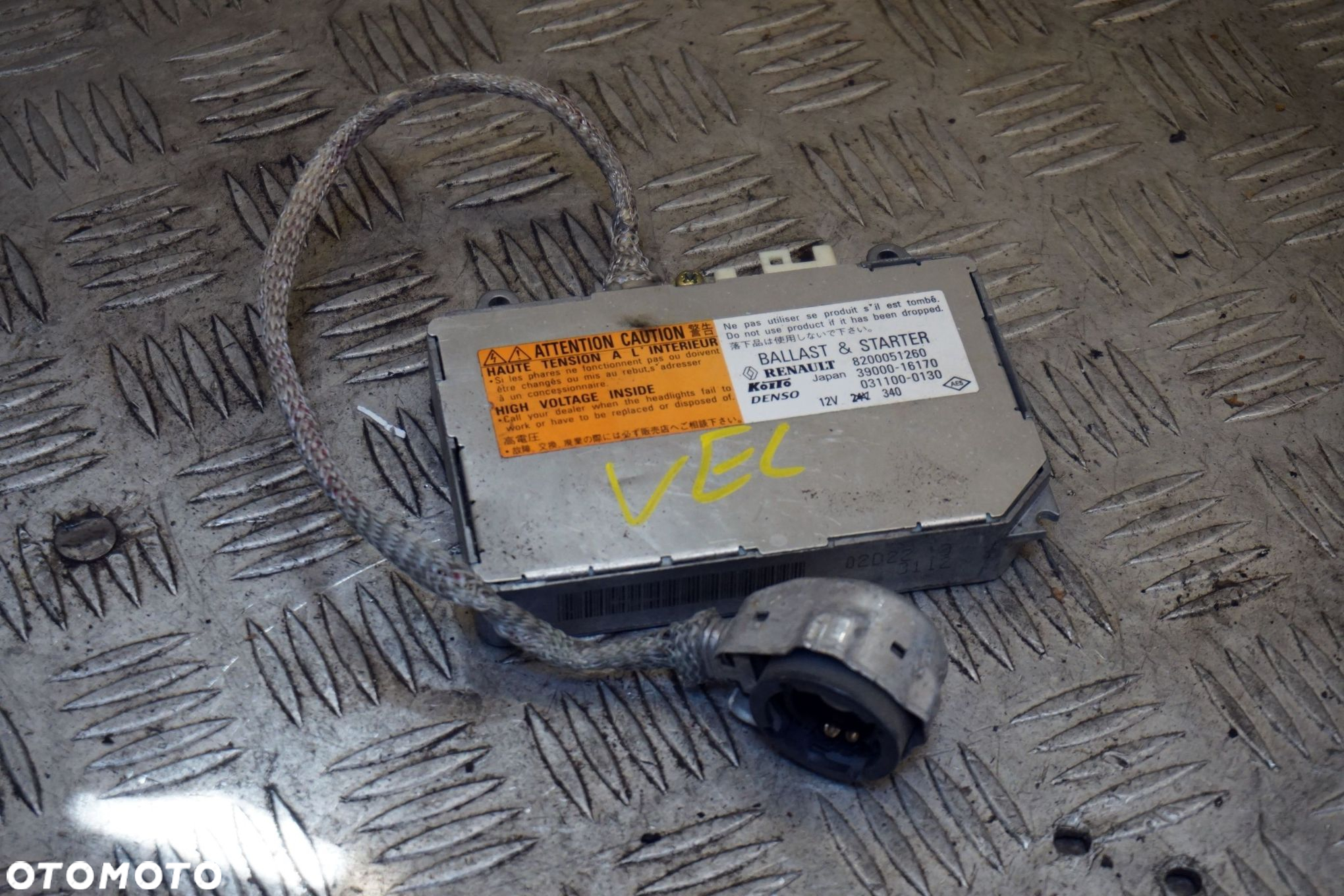 PRZETWORNICA XENON VEL SATIS PH1 8200051260 39000-16170 85967-05010 39000-16338 RENAULT 2001-2004 - 5