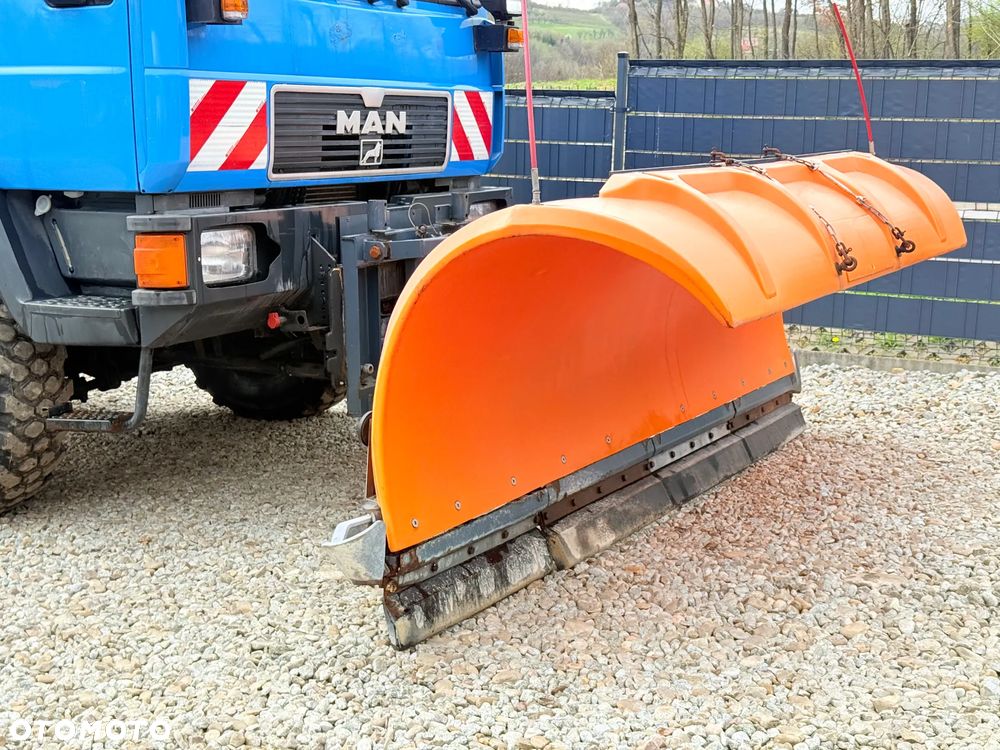 MAN * MAN 12-220 * Pług Piaskarka * 4x4 * Zimowe Utrzymanie * Unimog * - 15