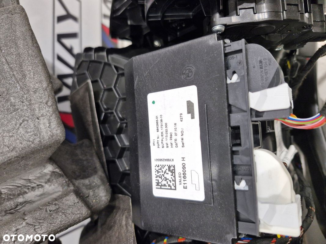 BMW F20 F22 BENZYNA STELAŻ KONSOLI DESKI NAGRZEWNICA EUROPA 9325137 9280219 - 3
