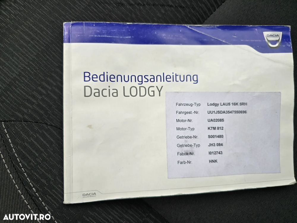Dacia Lodgy 1.6 MPI 85 Prestige - 10