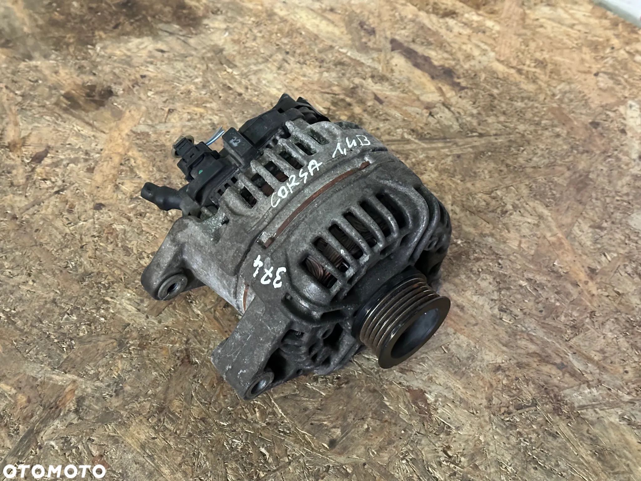 ALTERNATOR OPEL CORSA D 1.4 B 0986081380 A14XER - 1