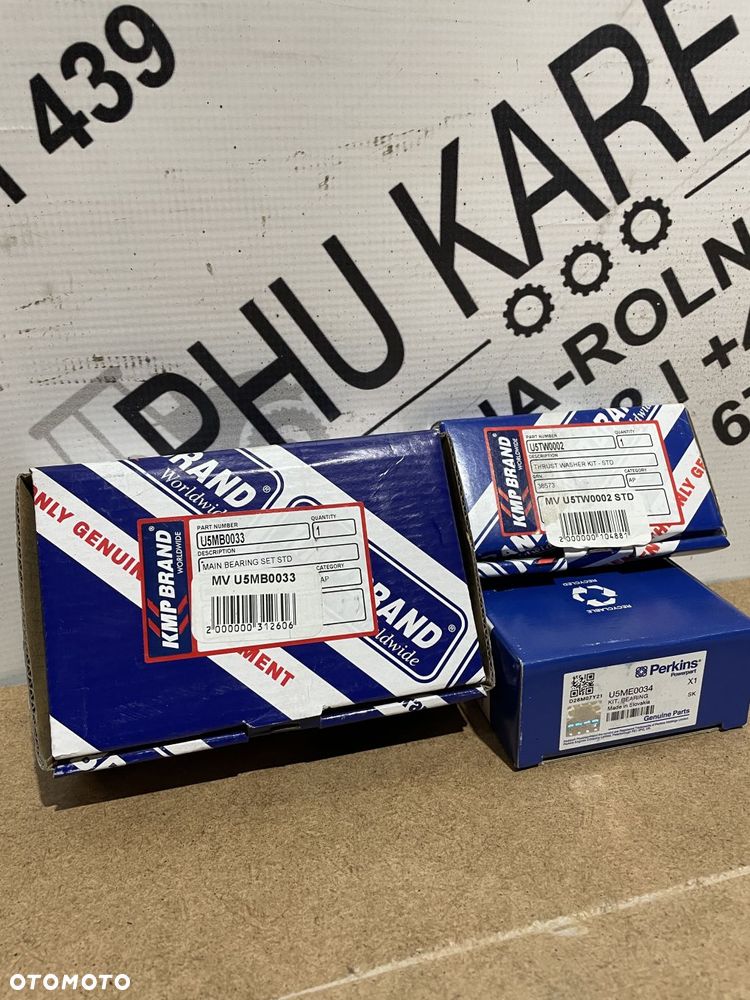 Perkins 1104 1104C 1104D RG RJ - wał korbowy z panewkami NOWY GWARANCJA - 5