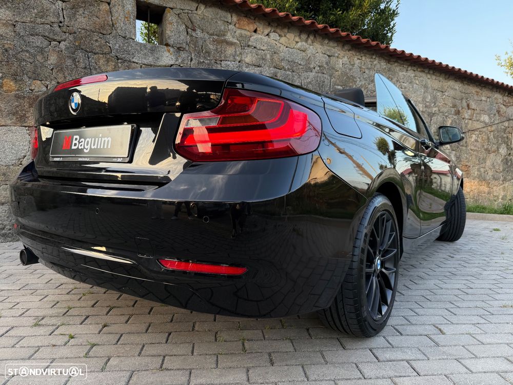 BMW 218 d Cabrio Line Sport - 8