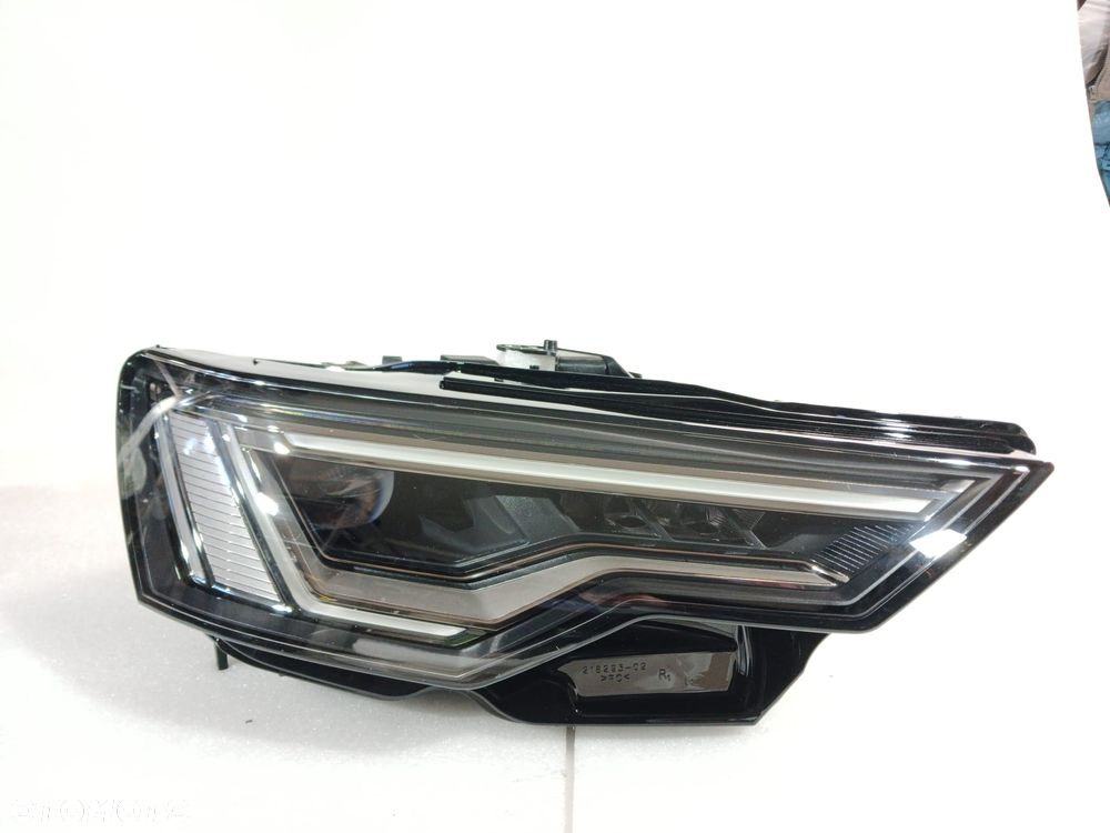 Audi A6 C8 lampy reflektor przód FULL LED komplet lewy prawy 4K0941039-40 - 2
