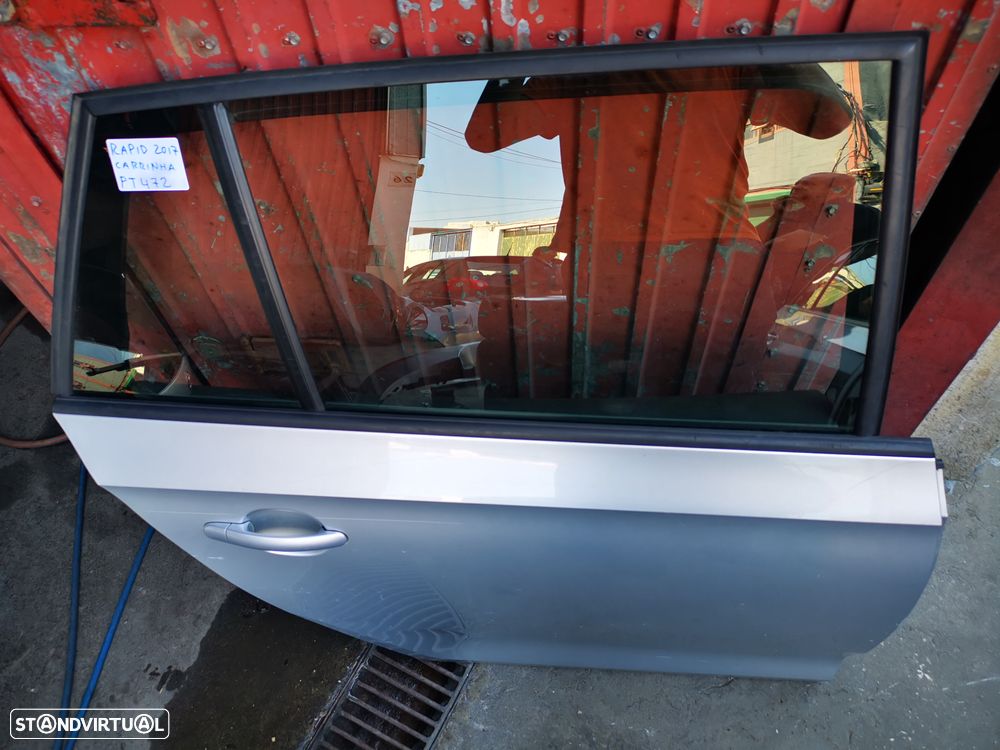 SKODA RAPID CARRINHA PORTA TRÁS DIREITA - PT472 - 2