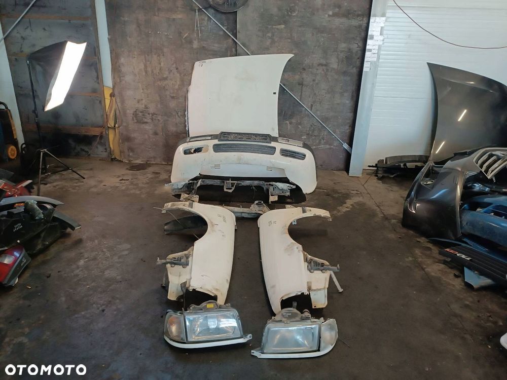 KOMPLETNY PRZÓD MASKA ZDERZAK LAMPA AUDI 80 B4 1.9 TDI L90E - 1