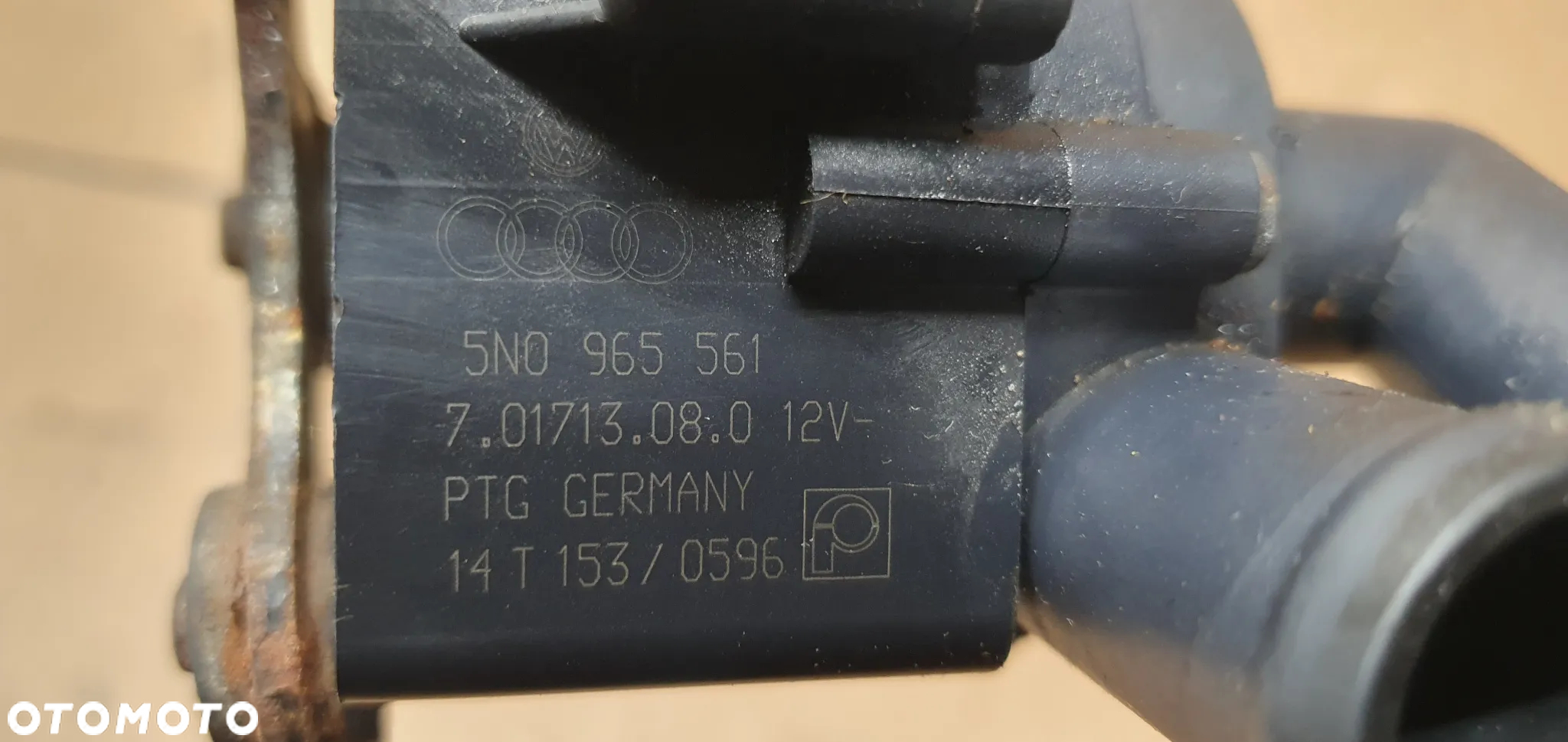 Dodatkowa pompka obiegu wody elektrozawór VW Passat B6 2.0 TDI 5N0965561 - 6