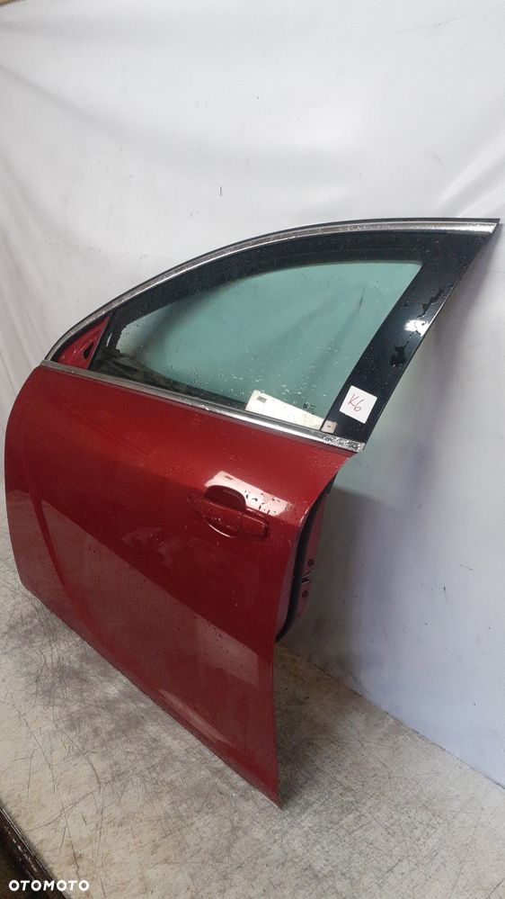 / DRZWI PRZÓD PRZEDNIE LEWE OPEL INSIGNIA 1 I A Z50C BORDO BORDOWE - 3