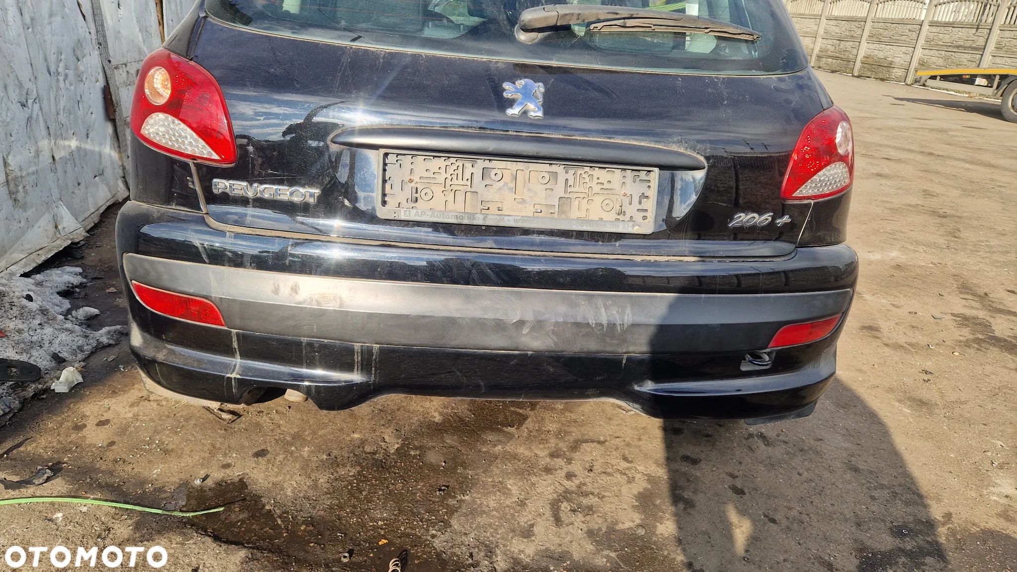 PEUGEOT 206 PLUS ZDERZAK TYŁ - 1