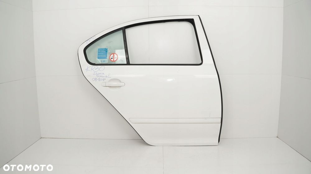 DRZWI PRAWY TYŁ SKODA OCTAVIA II LIFT 08-13R SEDAN LF9E - 1