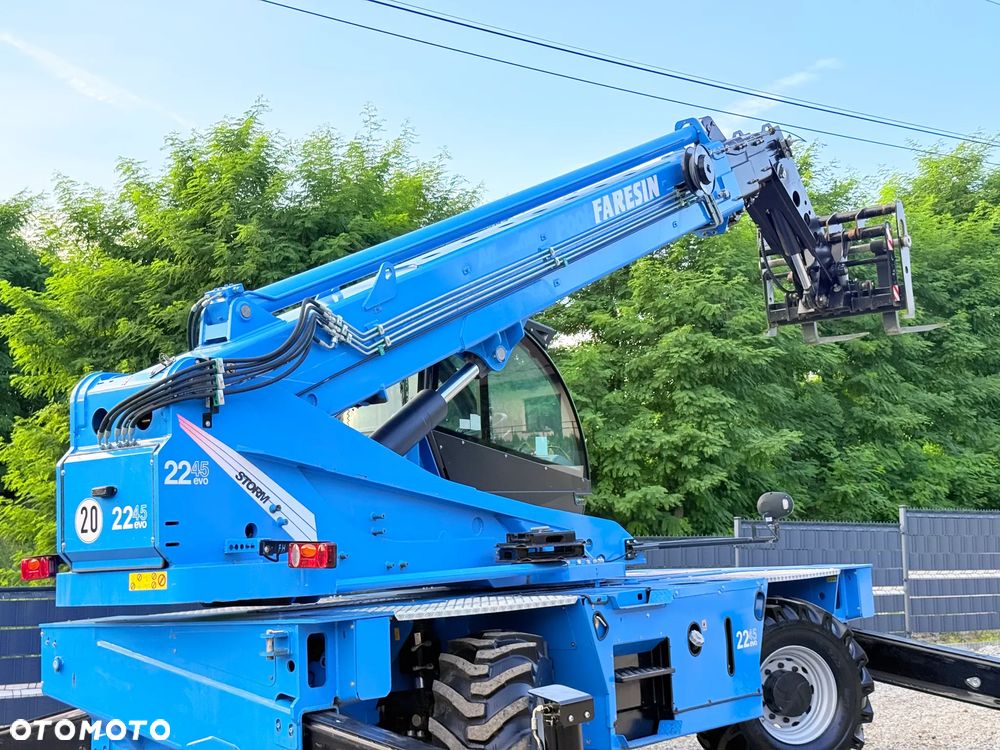 Faresin * Ładowarka Teleskopowa * Faresin 2245 evo Storm * Jak Nowa Tylko 280 MTH Obrotowa * 22m * 4.5 Tony * UDT * Manitou  * - 31