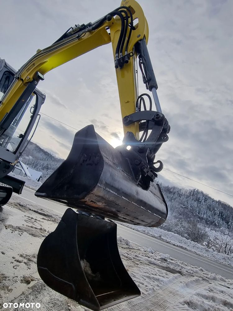 Wacker Neuson EZ38 koparka 4tony 2018r 1289h Import Norwegia-Maszyna JAK NOWA aktualna DEKRA 2026r. silnik Yanmar. dodatkowa linia Hydr. Zamki na tłokach. Szybko-złącze Hydra. 2 łyżki. Zero luzów wycieków. Okazja! - 14
