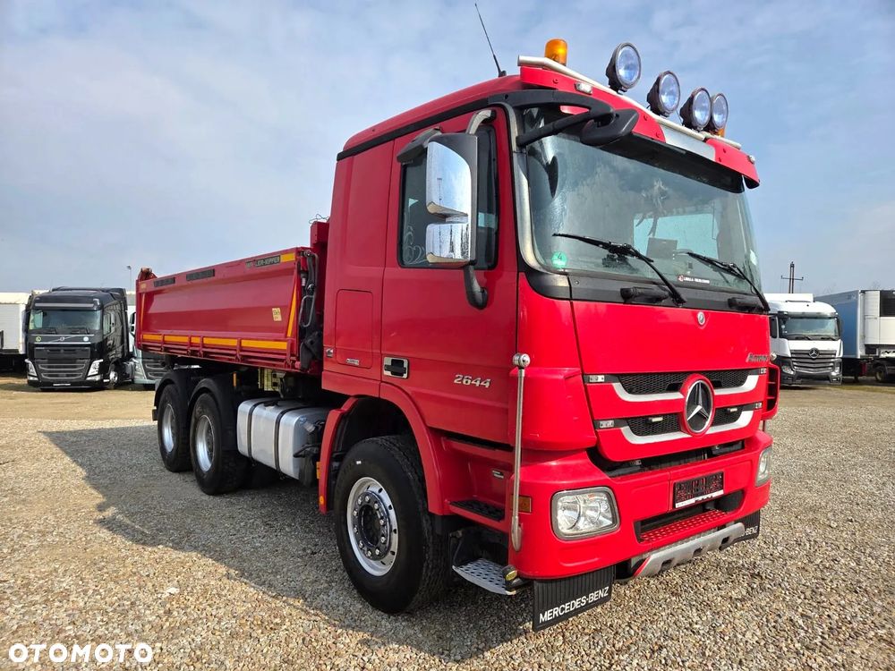 Mercedes-Benz ACTROS 2644 / 6X4 / 3 STRONNY KIPER MEILLER  / RETARDER - 6