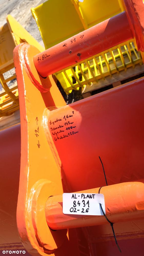 łyżka miller 1.6m3 volvo cat jcb i inne - 5