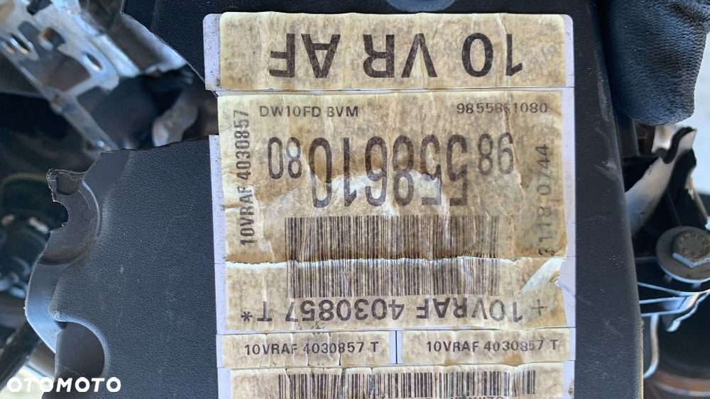 silnik kompletny wtryski turbo jumpy III expert III vivaro c proace II scudo 2.0 blue hdi 2024r DW10FD - 11