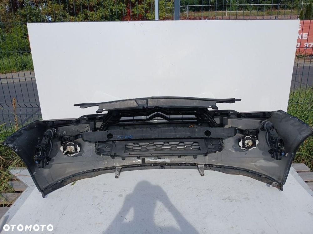 ZDERZAK PRZÓD PRZEDNI CITROEN DS3 CZARNY Z HALOGENAMI LED - 5