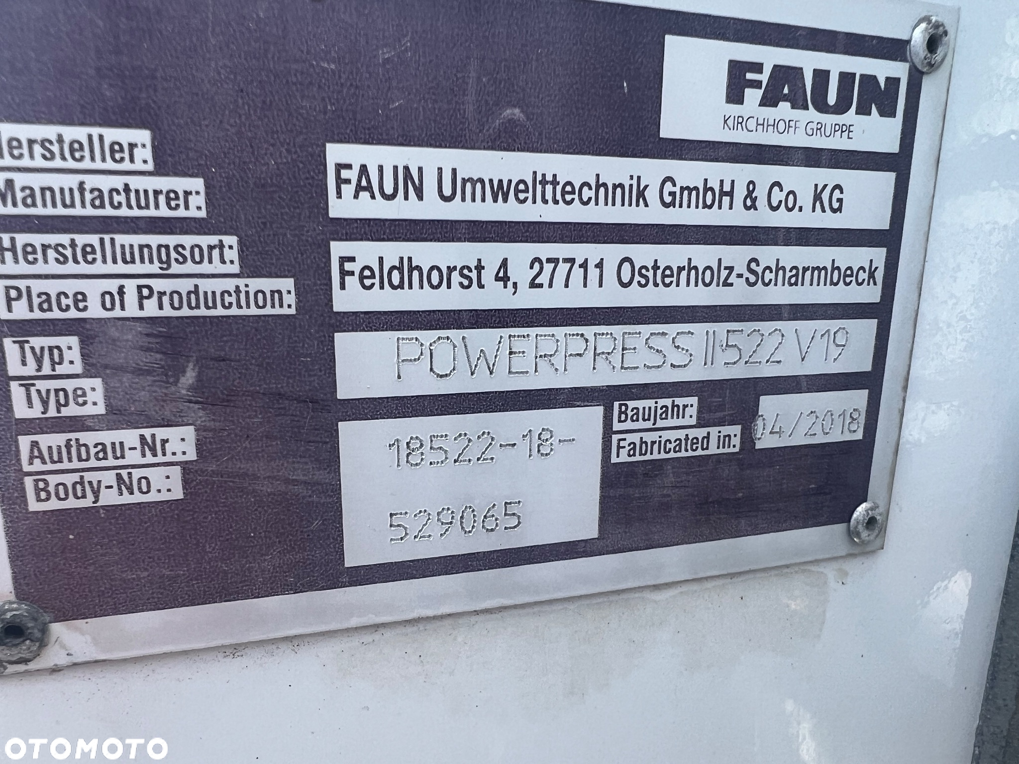 Mercedes-Benz AROCS 2536 eur6 FAUN VARIOPRSS522 - 13