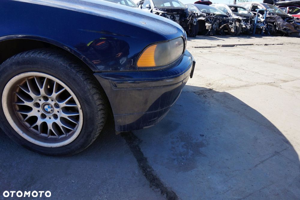 MASKA ZDERZAK BŁOTNIKI LAMPY 5 E39 263  BMW 1995-2000 GRANATOWY PRZÓD KOMPLETNY - 25